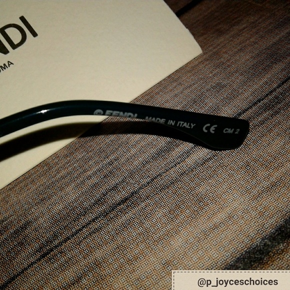Fendi "Safilo" Cat eye Sunglasses hypnoshine - Picture 5 of 8